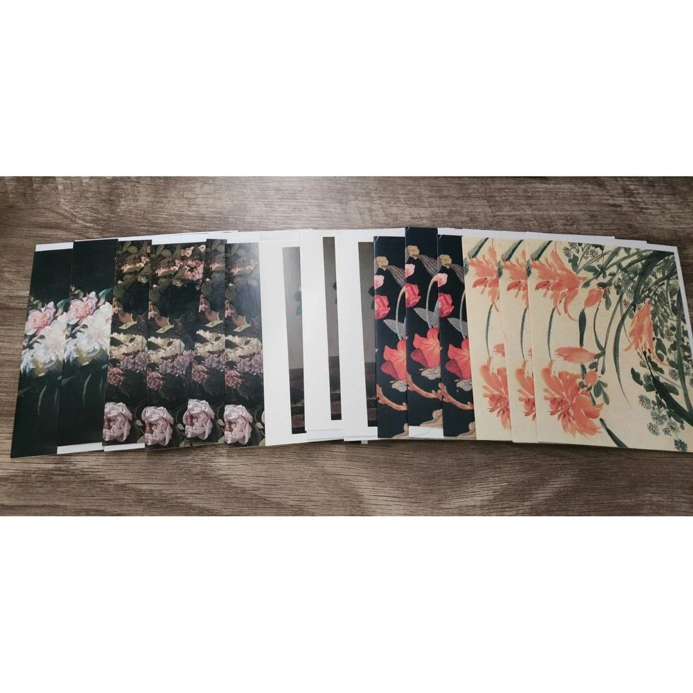 Metropolitan Museum of Art Floral Note Cards Set Manet Chen Chun Lilies 16ct